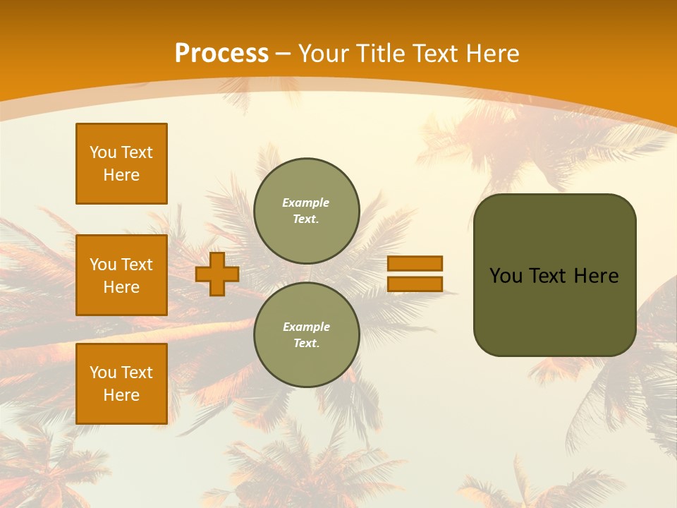 Lush Summer Tree PowerPoint Template