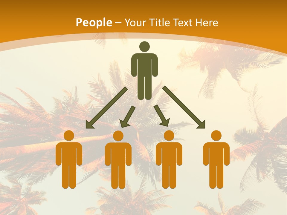 Lush Summer Tree PowerPoint Template