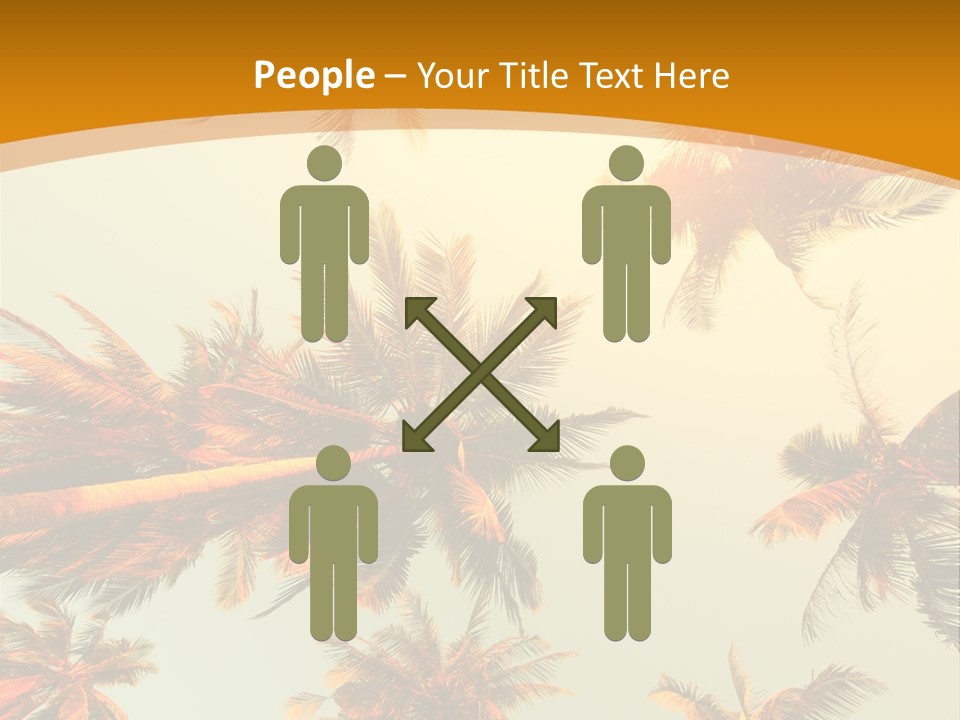Lush Summer Tree PowerPoint Template
