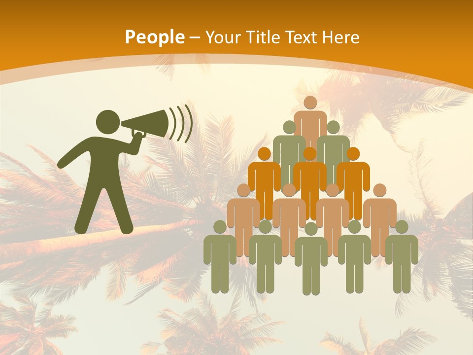 Lush Summer Tree PowerPoint Template