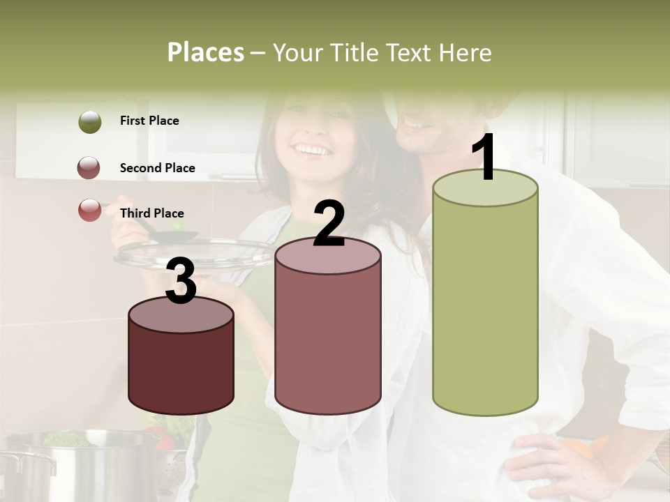 Lady White Lifestyle PowerPoint Template