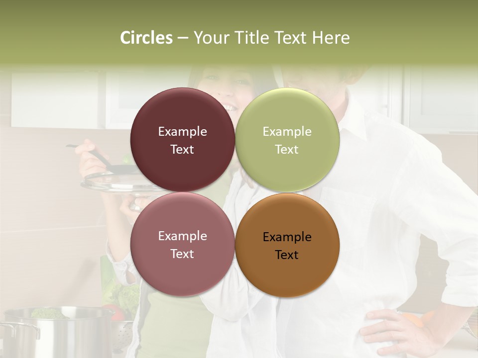 Lady White Lifestyle PowerPoint Template