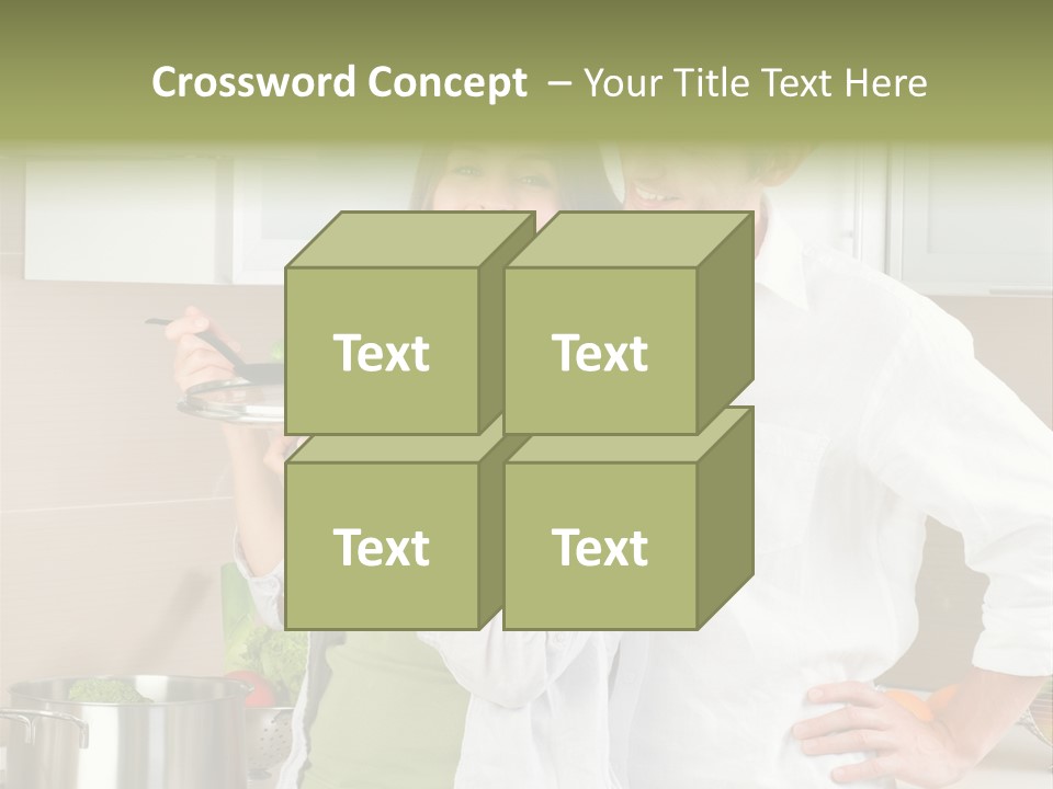 Lady White Lifestyle PowerPoint Template