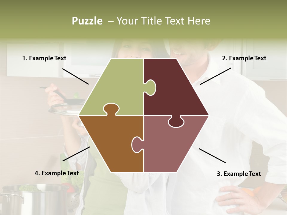 Lady White Lifestyle PowerPoint Template