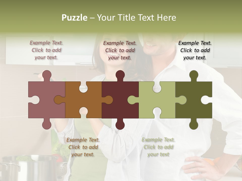 Lady White Lifestyle PowerPoint Template