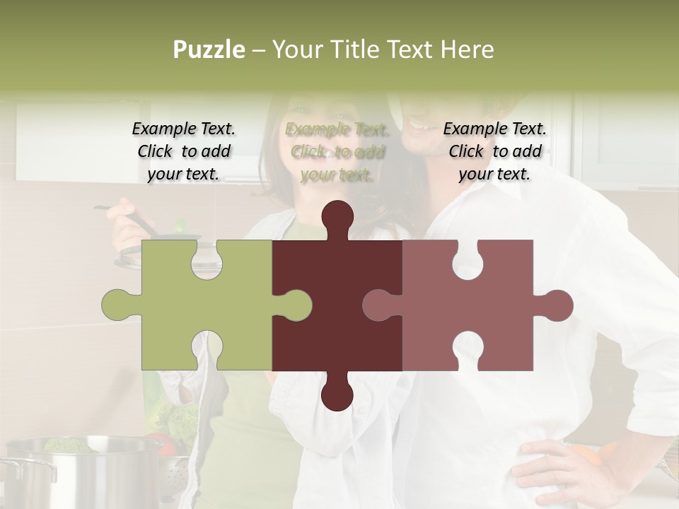 Lady White Lifestyle PowerPoint Template