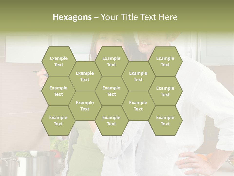 Lady White Lifestyle PowerPoint Template