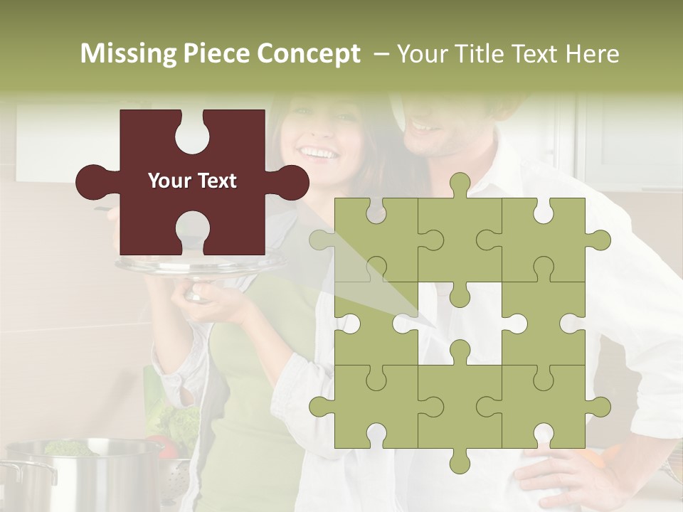 Lady White Lifestyle PowerPoint Template