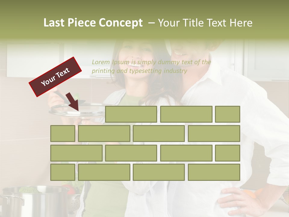 Lady White Lifestyle PowerPoint Template