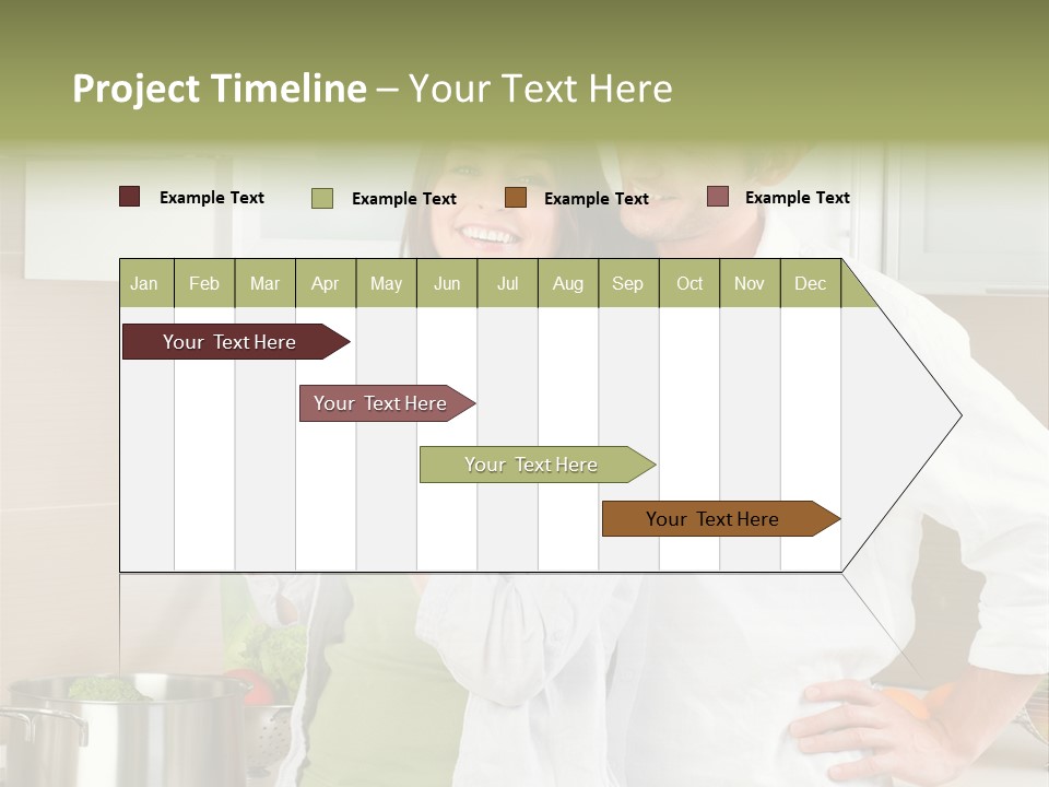 Lady White Lifestyle PowerPoint Template