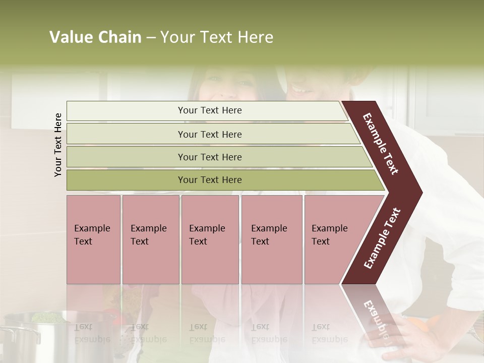 Lady White Lifestyle PowerPoint Template