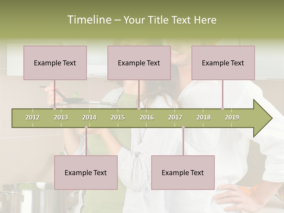 Lady White Lifestyle PowerPoint Template