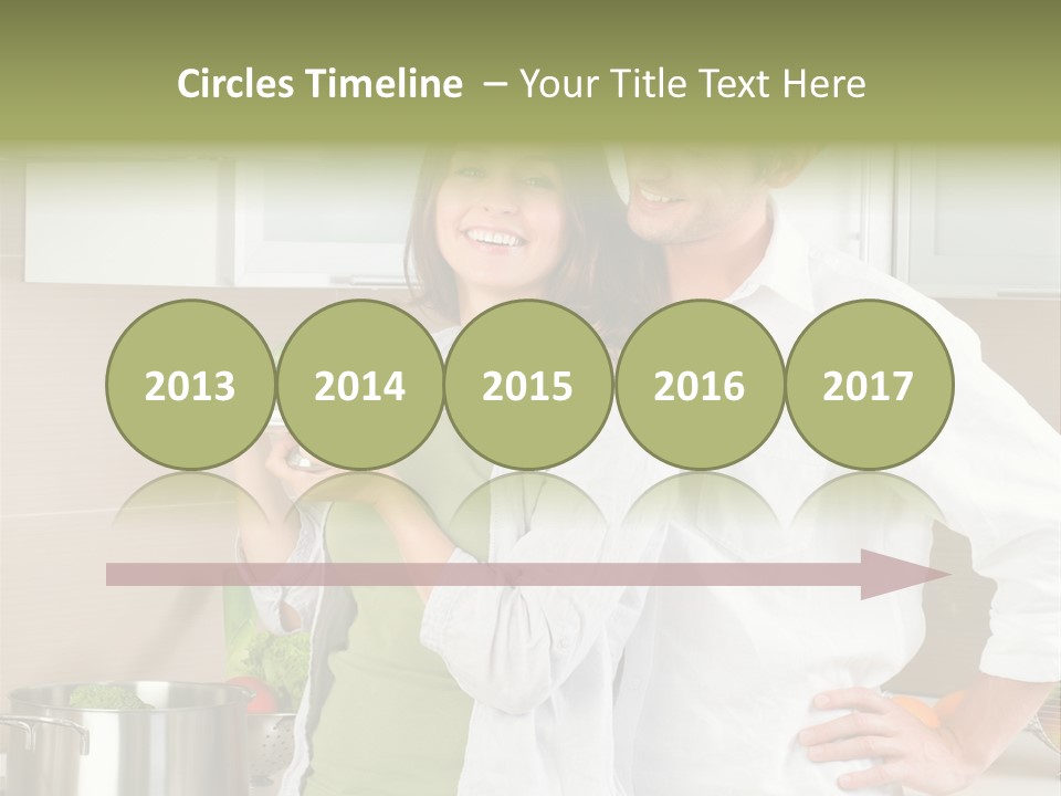 Lady White Lifestyle PowerPoint Template