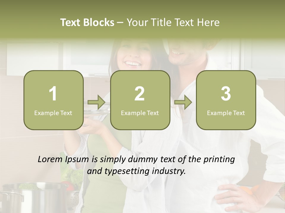 Lady White Lifestyle PowerPoint Template