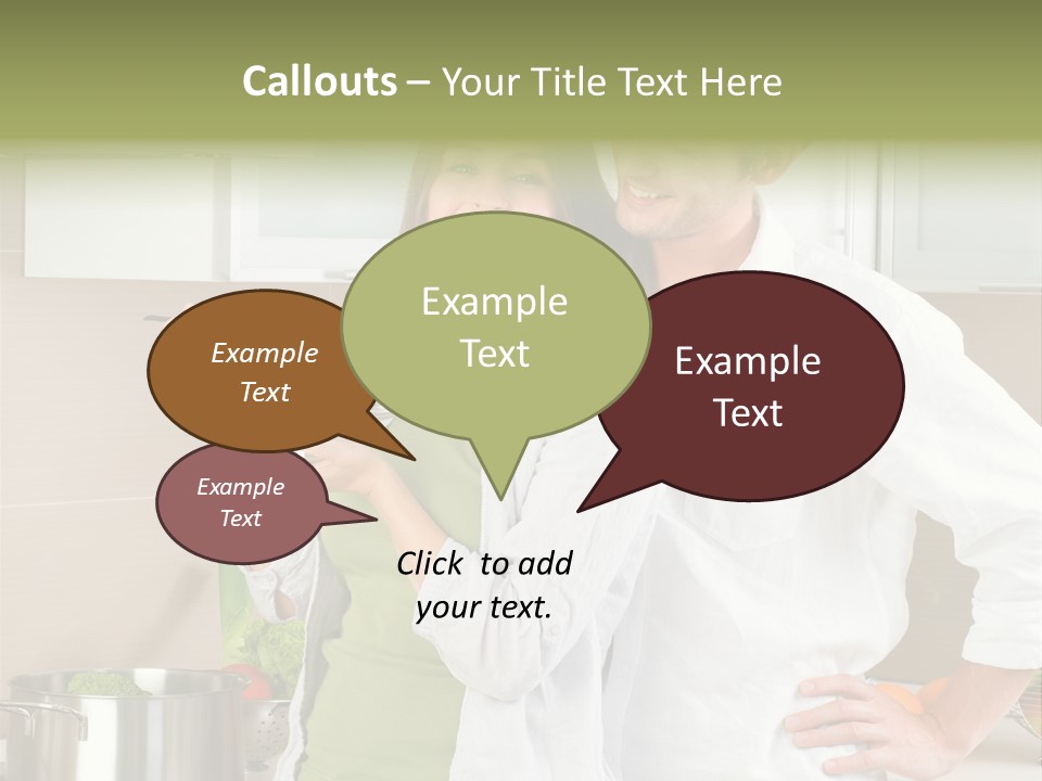 Lady White Lifestyle PowerPoint Template