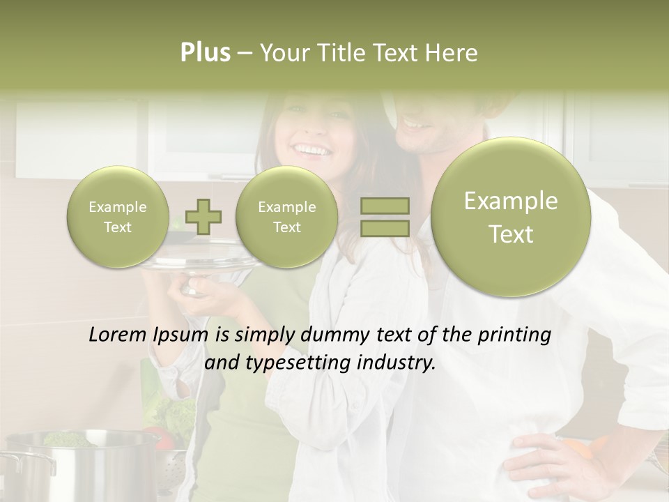 Lady White Lifestyle PowerPoint Template