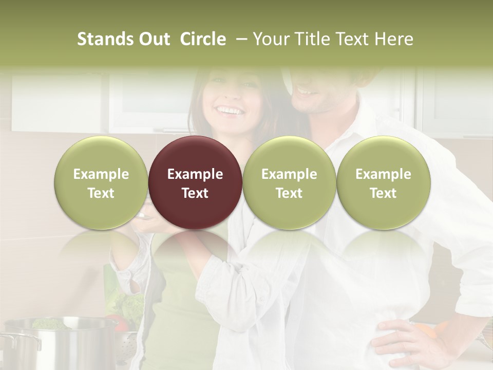 Lady White Lifestyle PowerPoint Template