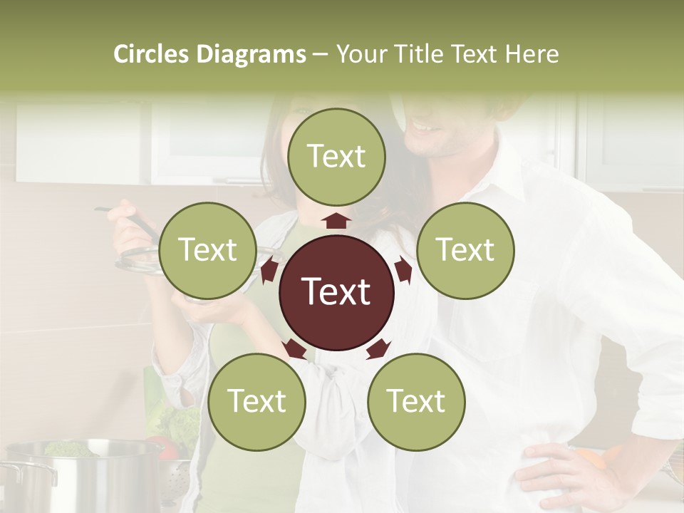 Lady White Lifestyle PowerPoint Template