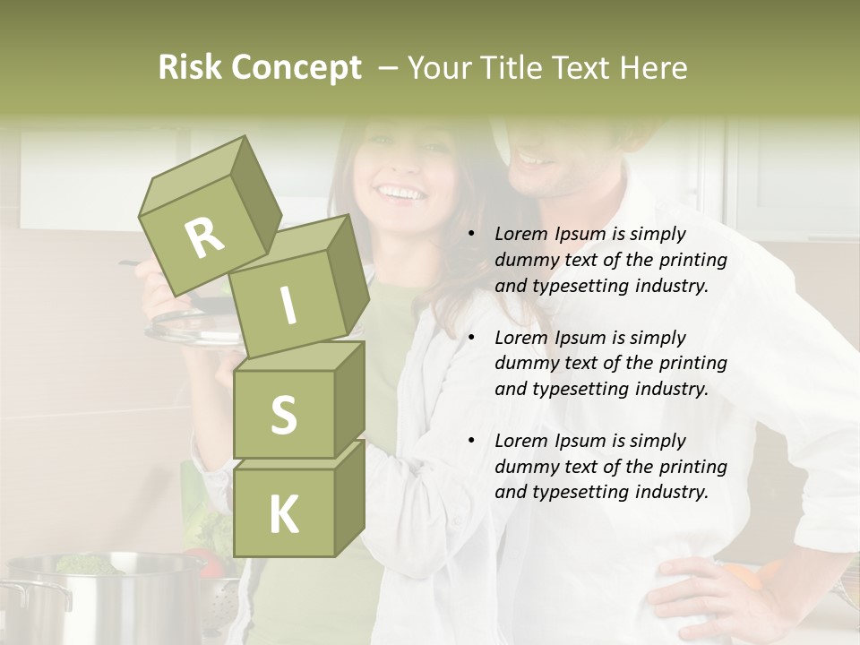 Lady White Lifestyle PowerPoint Template