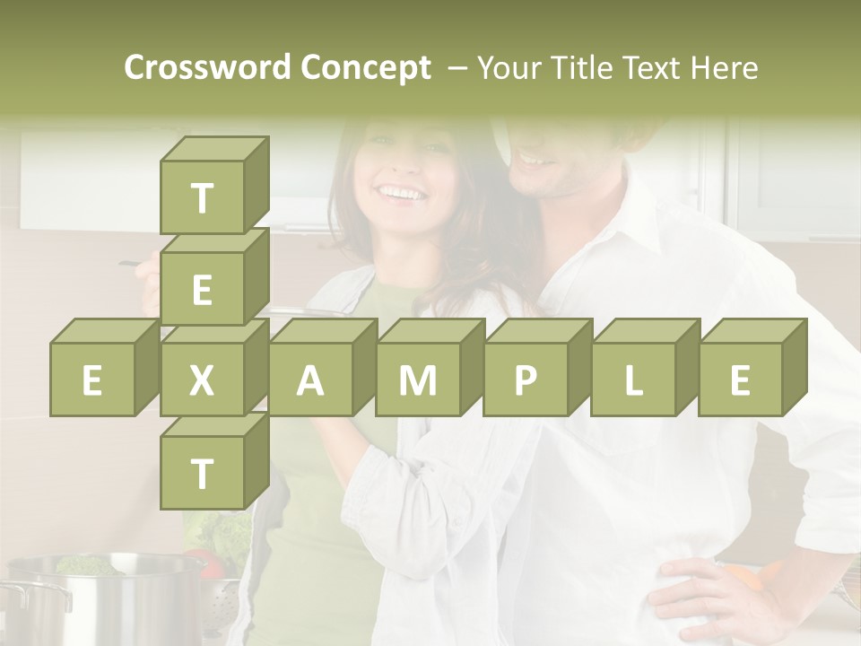 Lady White Lifestyle PowerPoint Template