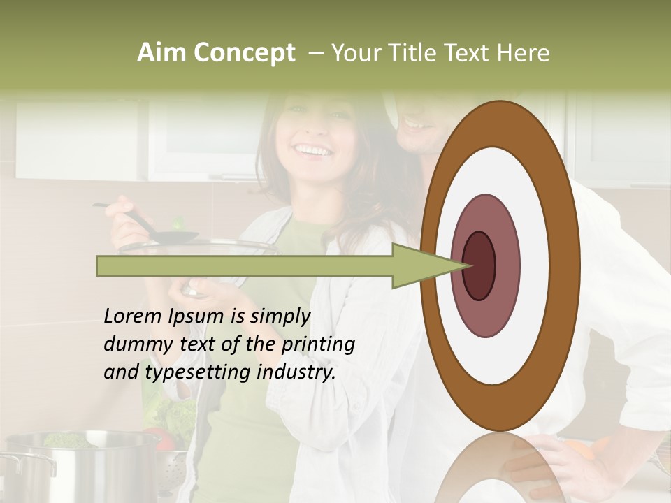 Lady White Lifestyle PowerPoint Template