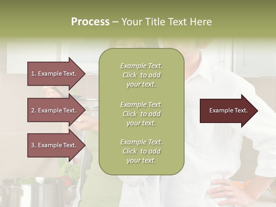 Lady White Lifestyle PowerPoint Template
