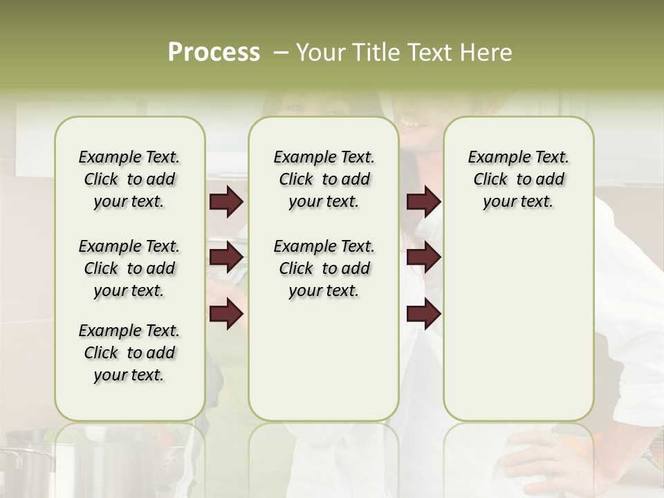Lady White Lifestyle PowerPoint Template