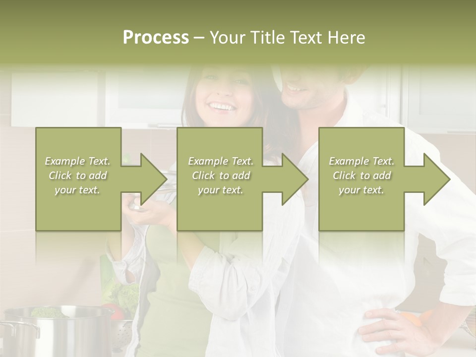 Lady White Lifestyle PowerPoint Template