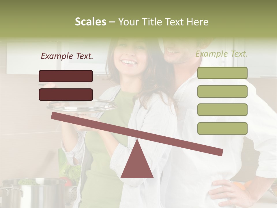 Lady White Lifestyle PowerPoint Template