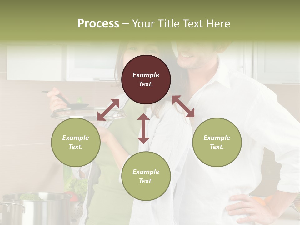 Lady White Lifestyle PowerPoint Template