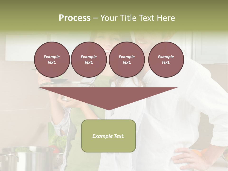 Lady White Lifestyle PowerPoint Template