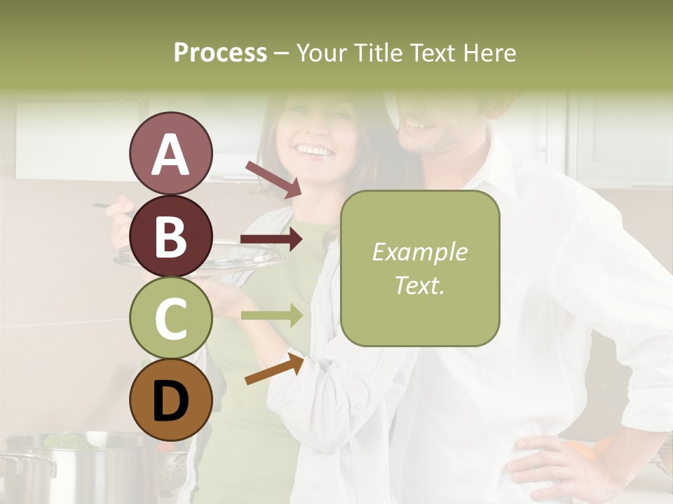 Lady White Lifestyle PowerPoint Template