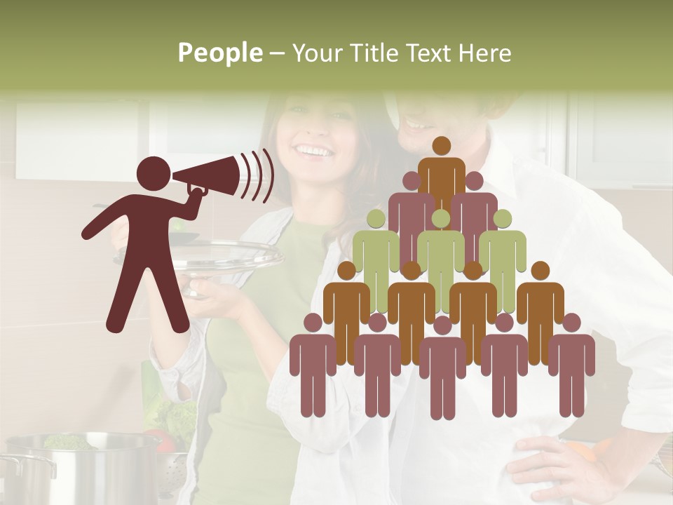 Lady White Lifestyle PowerPoint Template