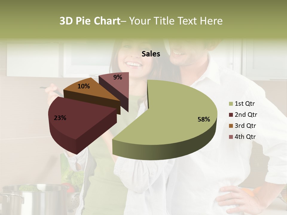 Lady White Lifestyle PowerPoint Template