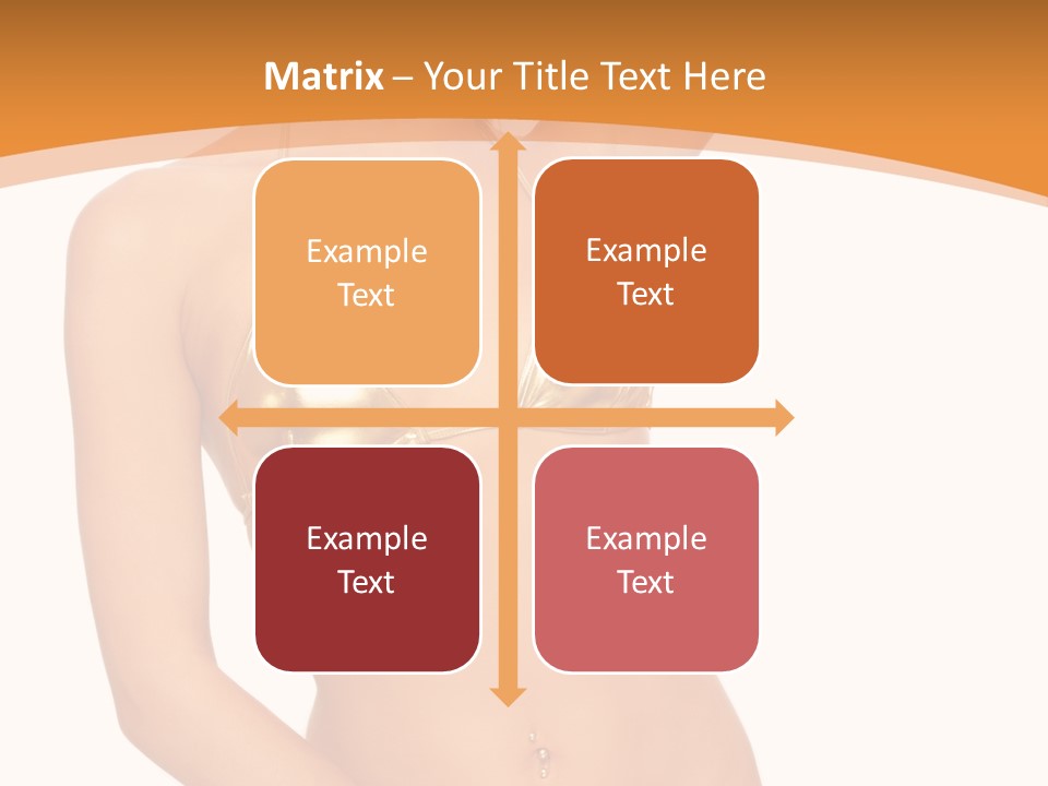 Woman Allure Sex Appeal PowerPoint Template