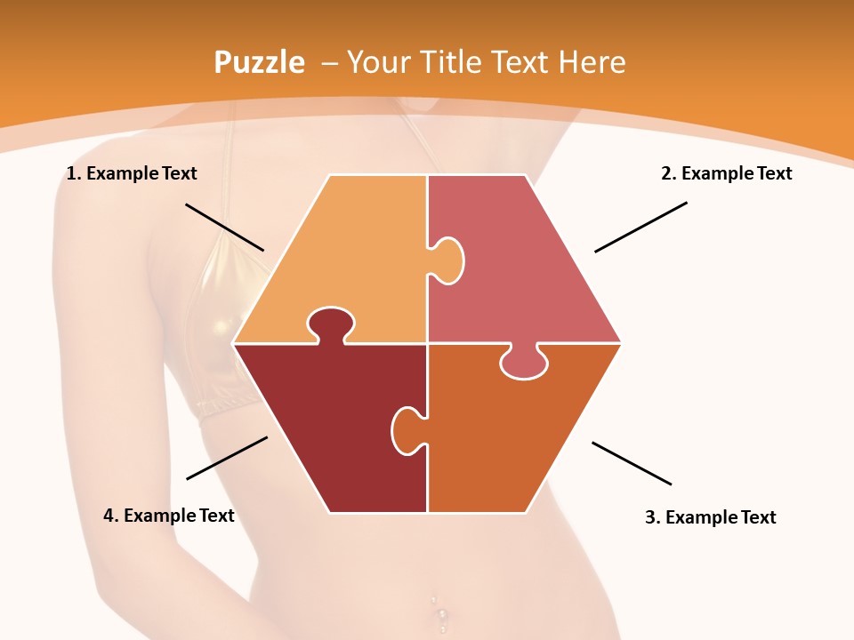 Woman Allure Sex Appeal PowerPoint Template