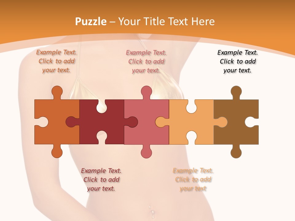 Woman Allure Sex Appeal PowerPoint Template