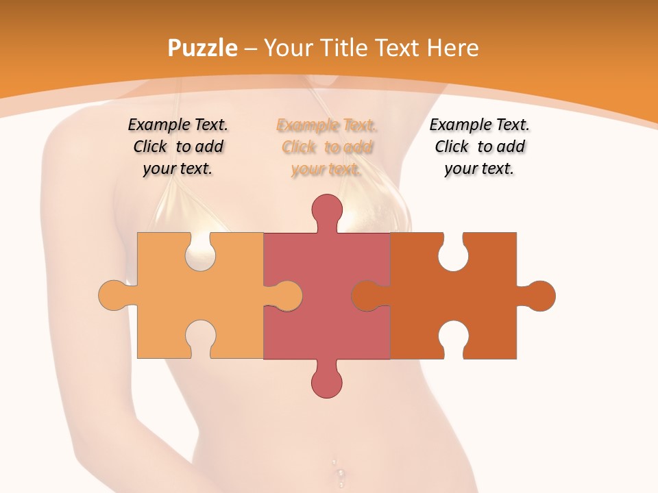 Woman Allure Sex Appeal PowerPoint Template