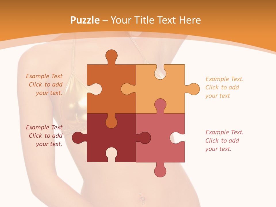 Woman Allure Sex Appeal PowerPoint Template