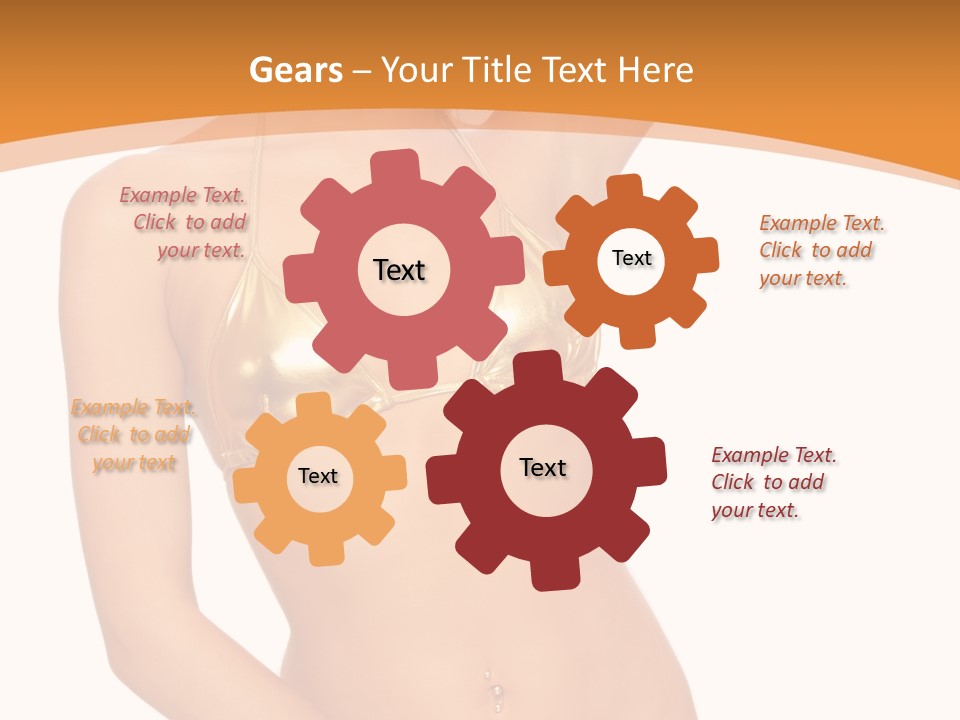 Woman Allure Sex Appeal PowerPoint Template