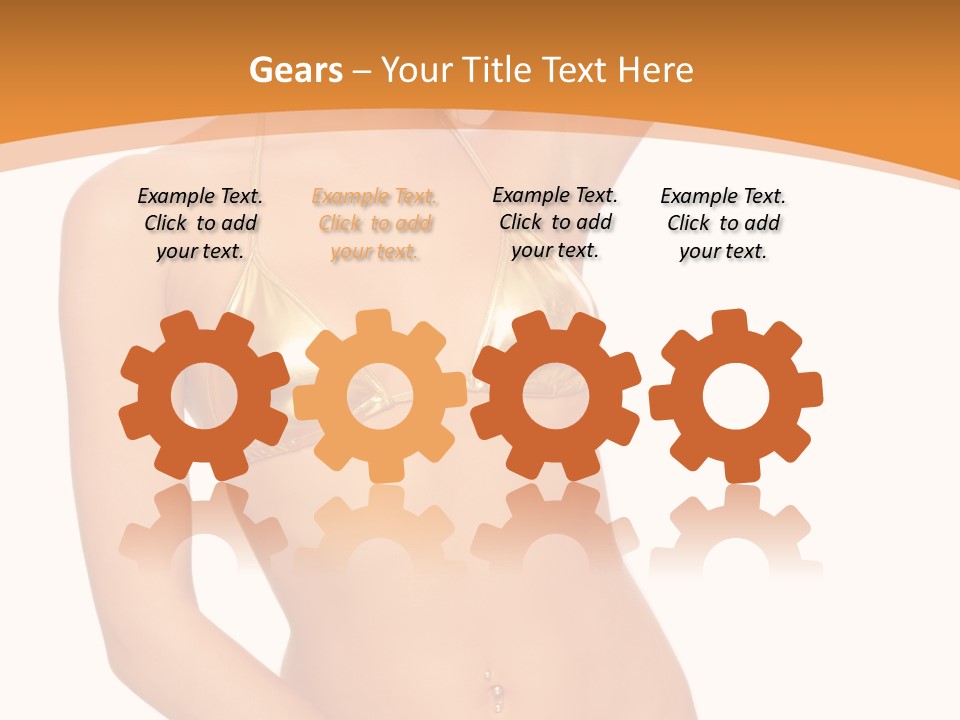 Woman Allure Sex Appeal PowerPoint Template