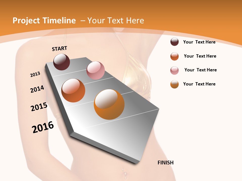 Woman Allure Sex Appeal PowerPoint Template