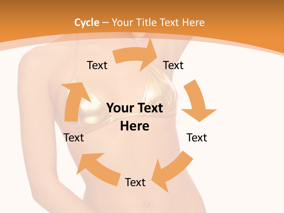 Woman Allure Sex Appeal PowerPoint Template