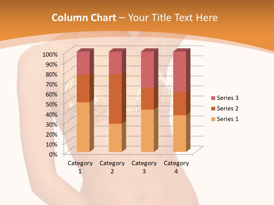 Woman Allure Sex Appeal PowerPoint Template
