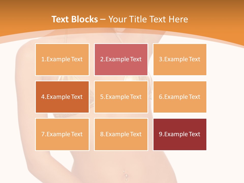 Woman Allure Sex Appeal PowerPoint Template