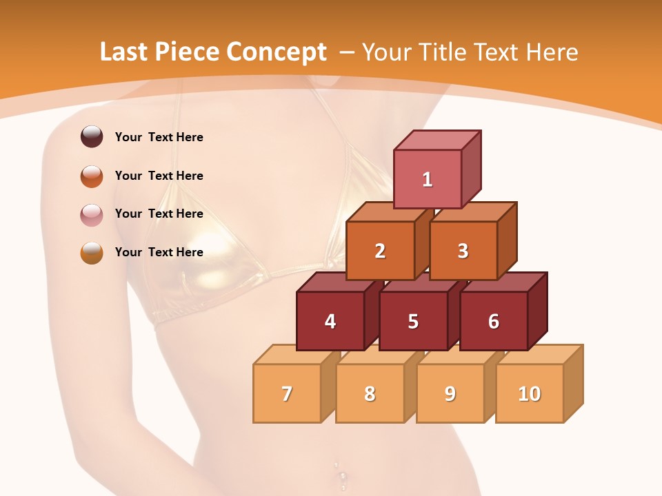 Woman Allure Sex Appeal PowerPoint Template