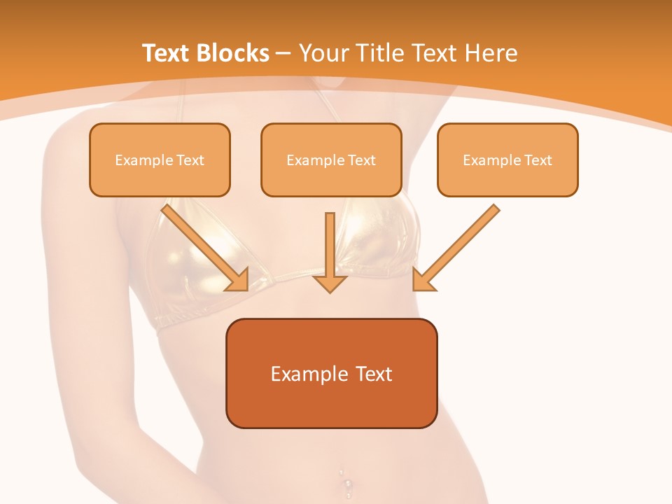 Woman Allure Sex Appeal PowerPoint Template