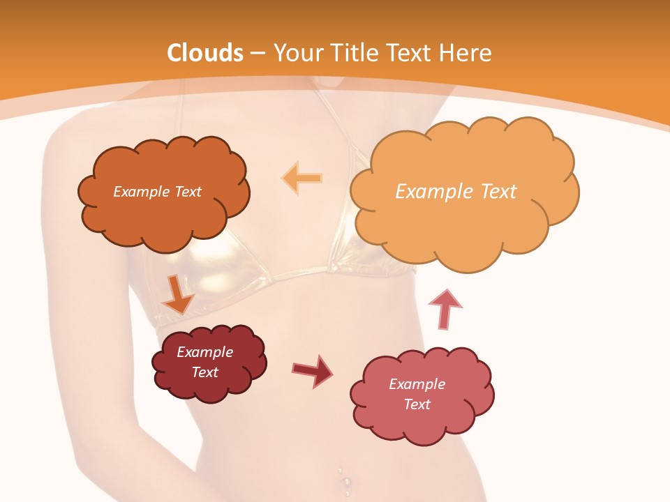 Woman Allure Sex Appeal PowerPoint Template