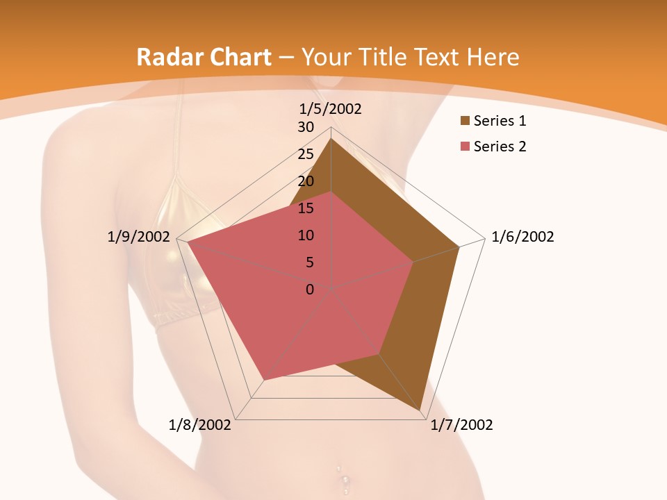 Woman Allure Sex Appeal PowerPoint Template
