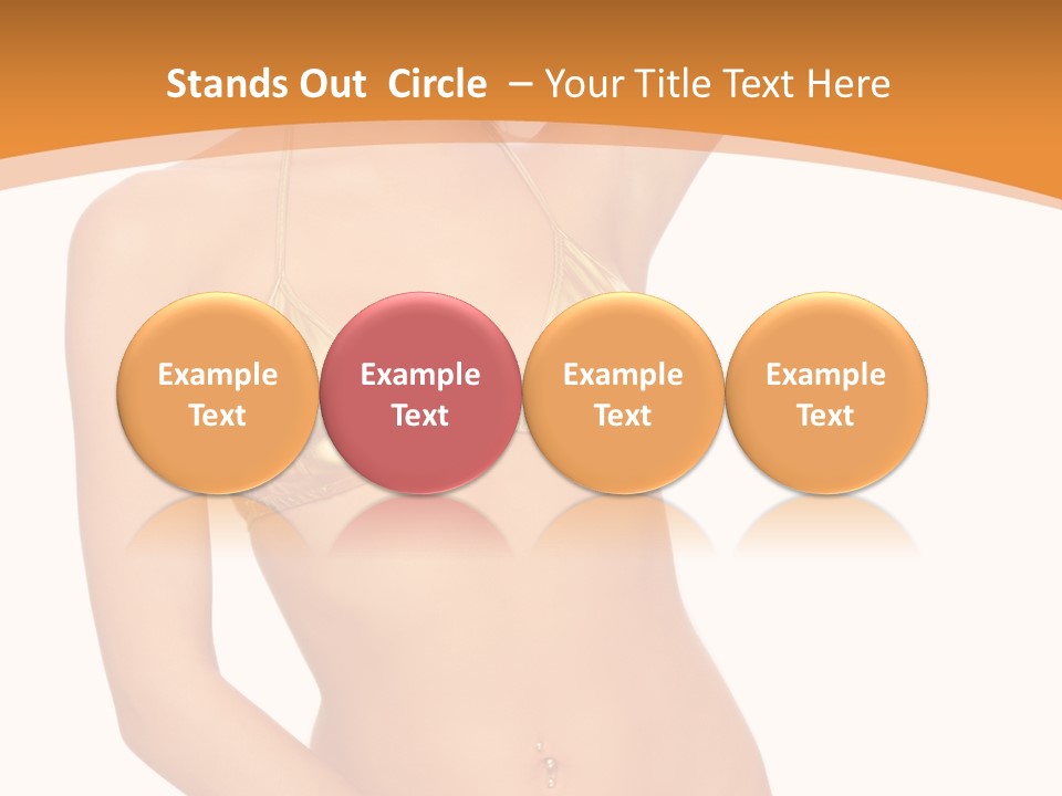 Woman Allure Sex Appeal PowerPoint Template